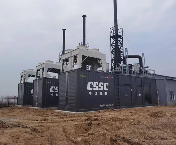 海南MTU沼氣發電機組項目